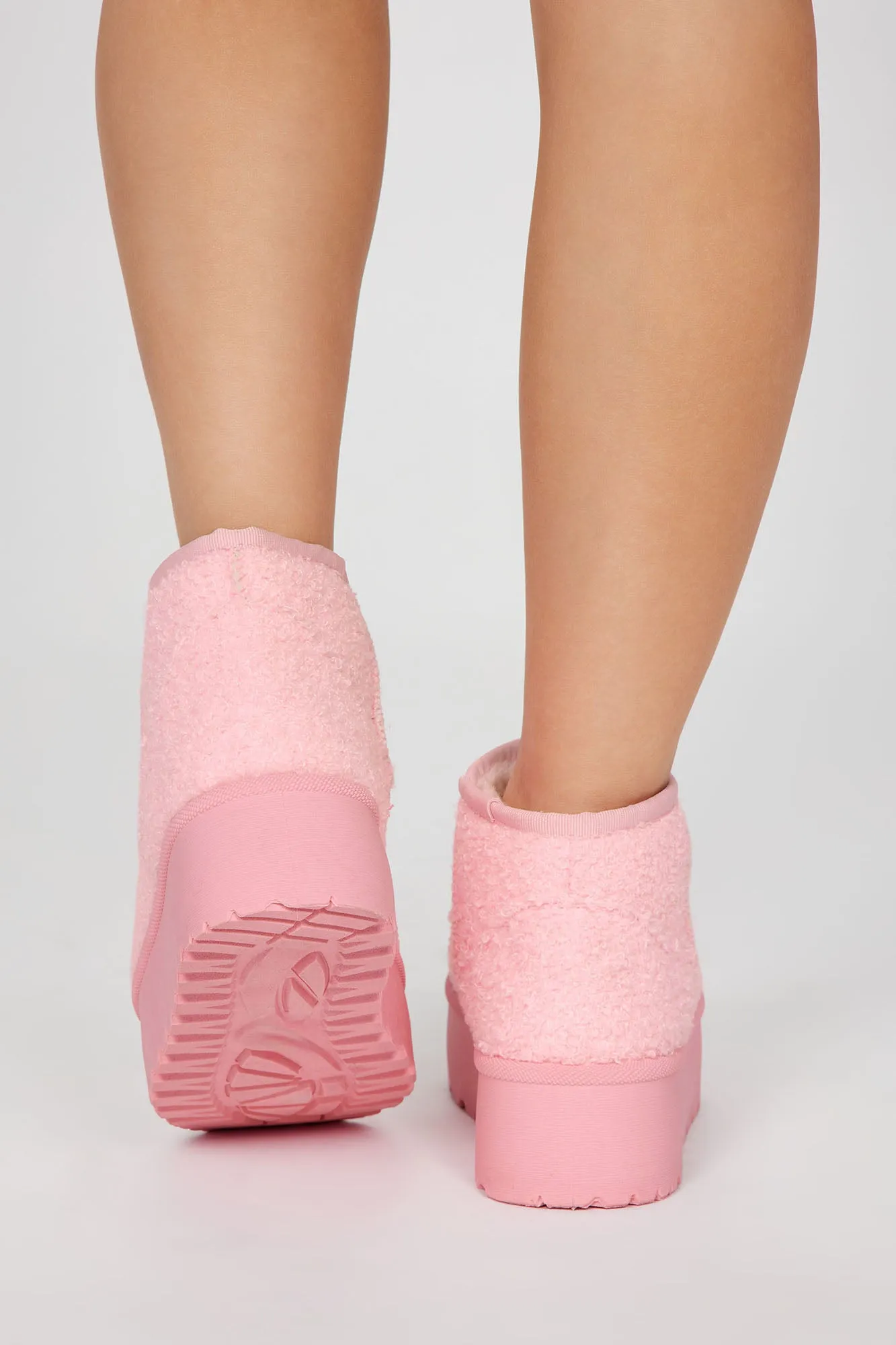Always Cozy Booties - Pink