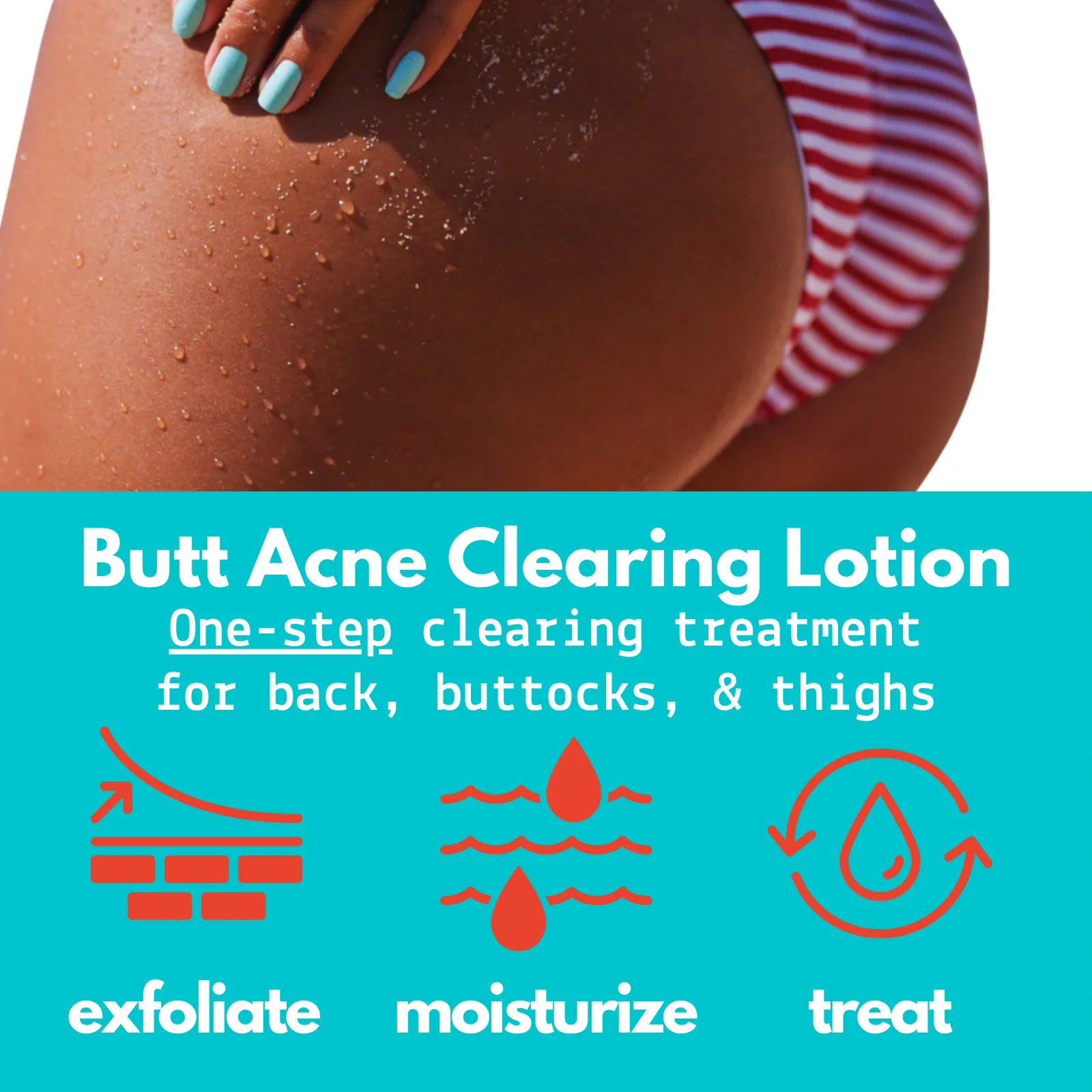 Butt Acne Clearing Lotion ® | Choose Your Size