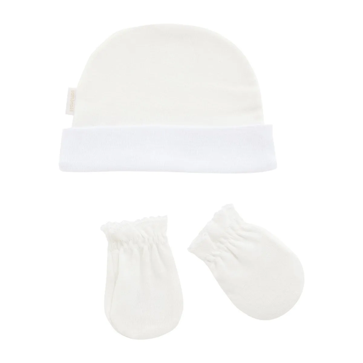 Cambrass Cap & Mittens Liso Beige