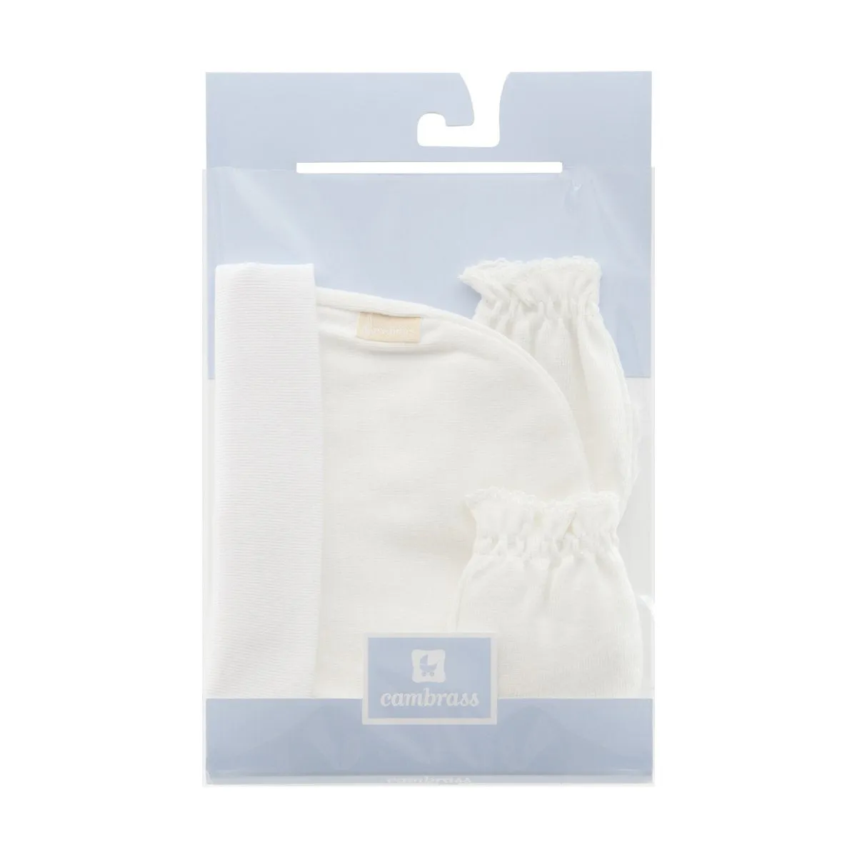 Cambrass Cap & Mittens Liso Beige