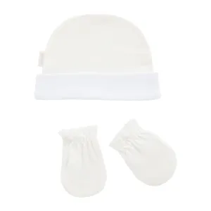 Cambrass Cap & Mittens Liso Beige