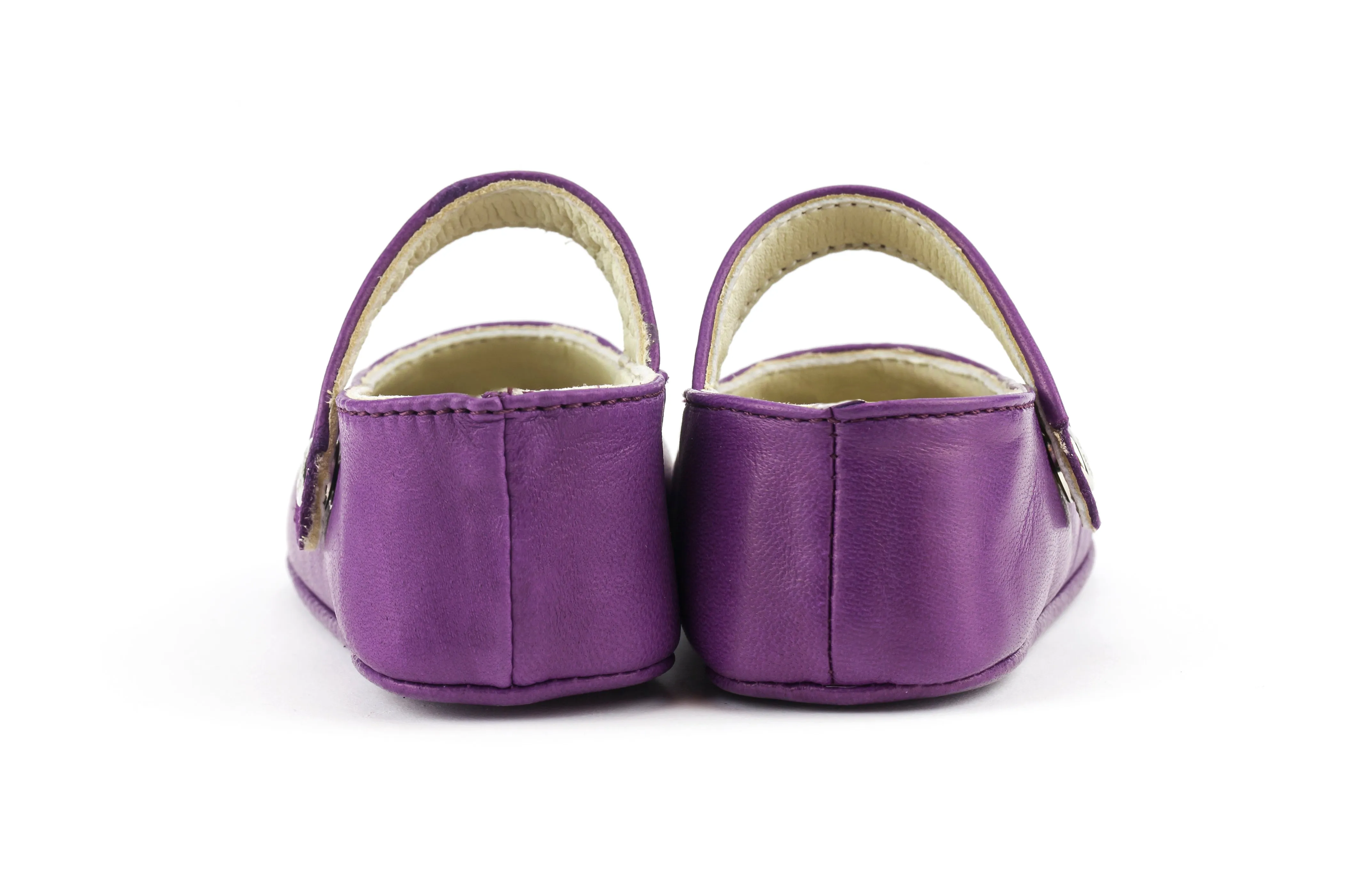 Little Royals Leather Booties Matilde - Mauve